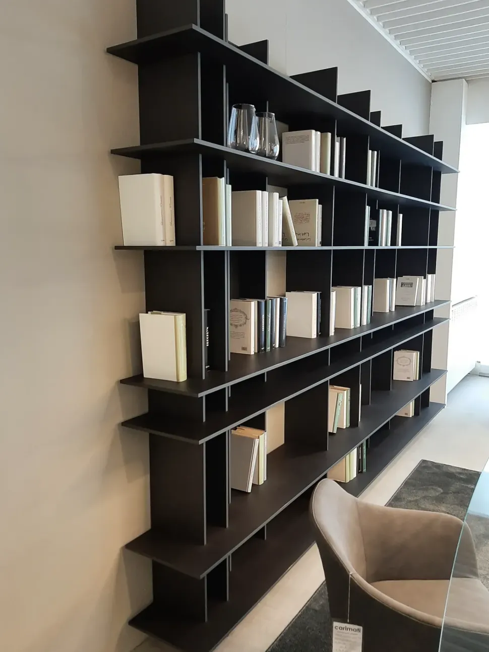 Libreria Blade stile design di Modulnova scontata