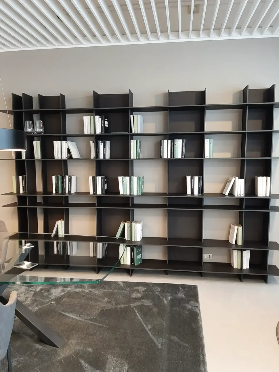 Libreria Blade stile design di Modulnova scontata