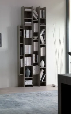 Libreria Byblos  in stile moderno di Ozzio in OFFERTA OUTLET  affrettati