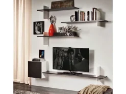 Libreria Cattelan in legno Cross in Offerta Outlet