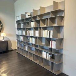 Libreria Cattelan italia in laccato opaco a prezzo Outlet: scopri Wally