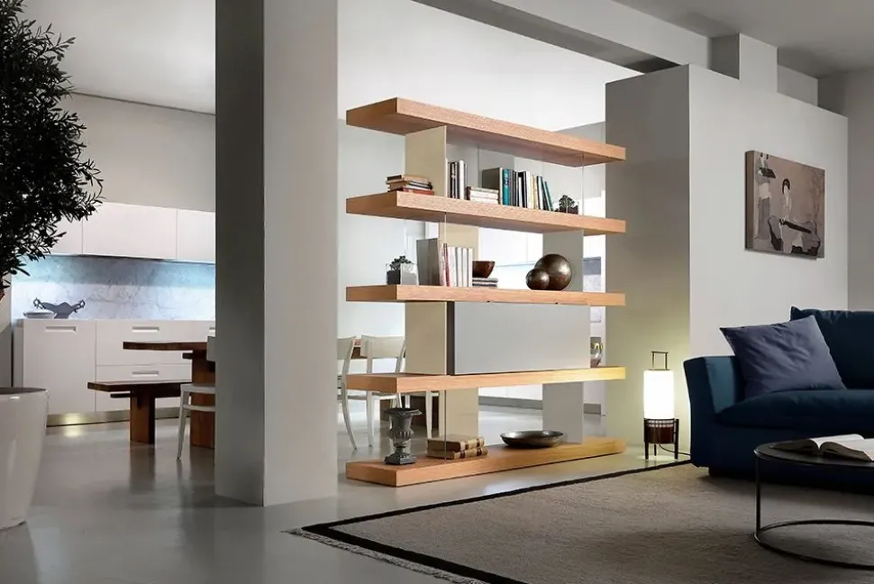 Libreria F2/ g. line in stile design di Forme’s in OFFERTA OUTLET