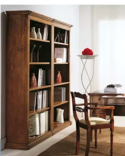 Libreria Falegnameria italiana in legno a prezzo scontato: scopri F628