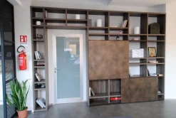 Libreria Fluida stile moderna di Scavolini scontata del 31%