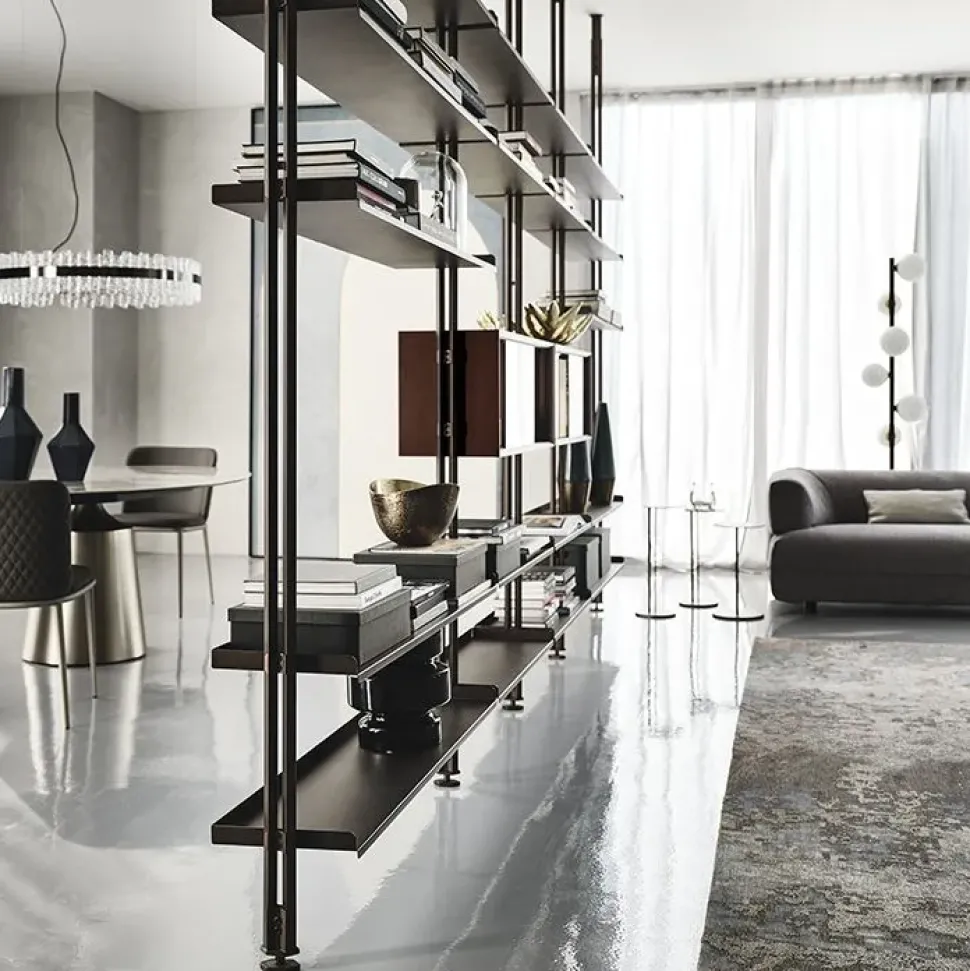 Libreria Freeway in stile design di Cattelan italia in OFFERTA OUTLET