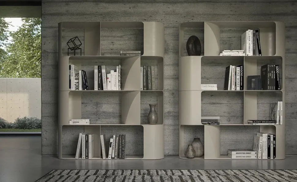 Libreria Fulham Cattelan italia in stile design a prezzi outlet