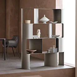 Libreria Fulham in stile design di Cattelan italia in OFFERTA OUTLET