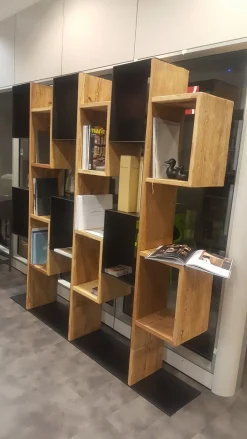 Libreria Gemini  stile design di Nature design scontata del 35%