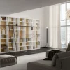 Libreria Giessegi in laminato materico scontata -53%: scopri Libreria componibile con scaletta di giessegi in promo-sconto del 45%