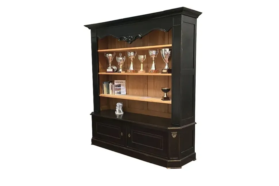 Libreria Grande arredo in legno Livingstone a prezzo Outlet