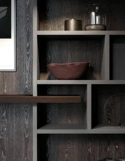 Libreria Hnl041 stile moderno di Santalucia scontata del 30%