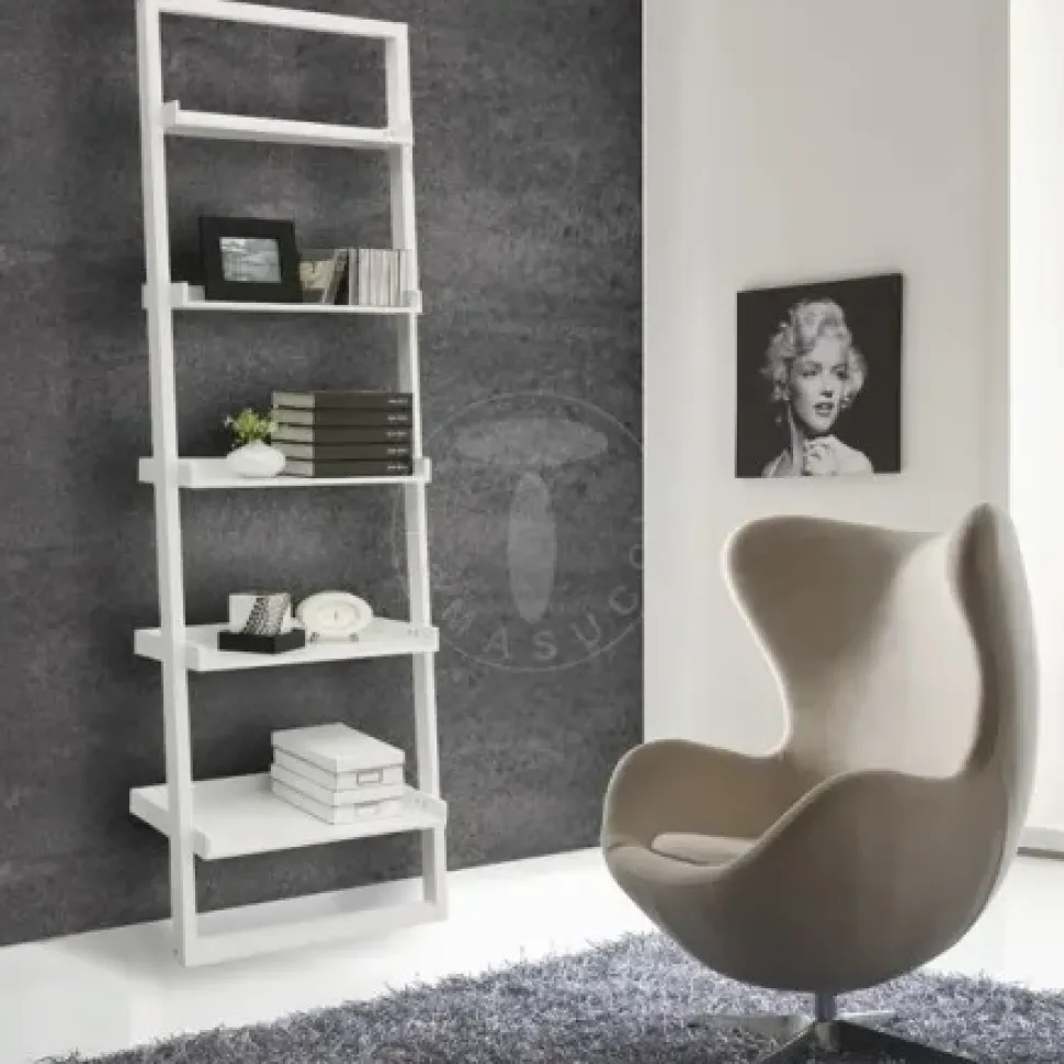 Libreria in stile design Tomasucci in laccato opaco Offerta Outlet