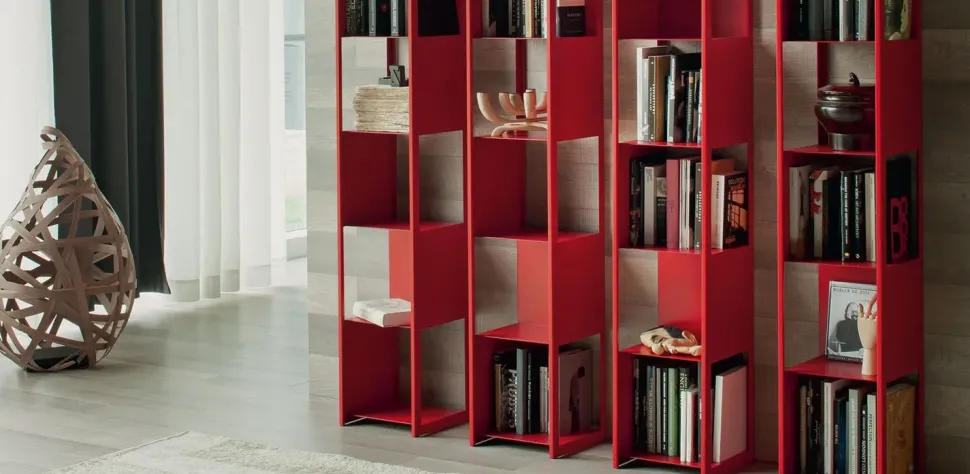 Libreria Joker in stile design di Cattelan italia in OFFERTA OUTLET