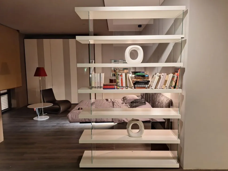 Libreria Lago in laccato opaco a prezzo scontato: scopri Air lago libreria