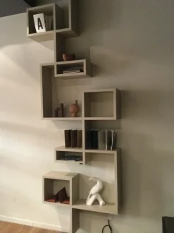 Libreria Lago in laccato opaco scontata -45%: scopri Lagolinea