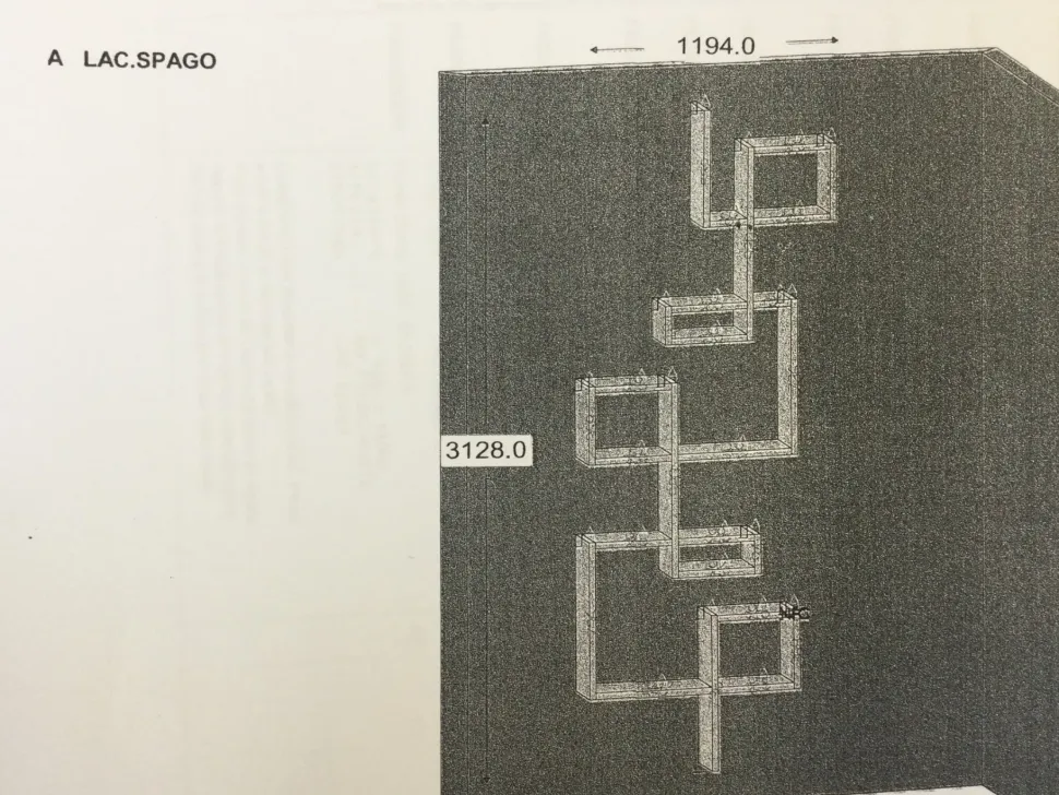 Libreria Lago in laccato opaco scontata -45%: scopri Lagolinea