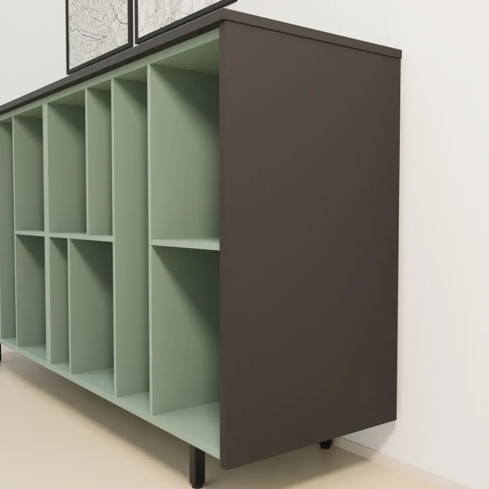 Libreria Las mobili in legno scontata -30%: scopri Sigma a giorno