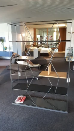 Libreria Lexington stile moderno di Bontempi scontata