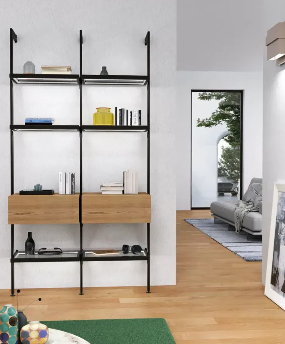 Libreria Libreria composizione 4 stile moderna di Mobilificio bellutti scontata del 35%