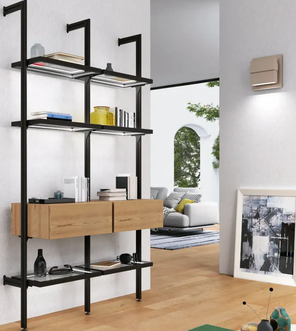 Libreria Libreria composizione 4 stile moderna di Mobilificio bellutti scontata del 35%