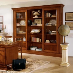 Libreria Libreria con ante-scorrevoli mod. brisyol in promo-sconto del 40% Artigianale in stile classico a prezzi outlet