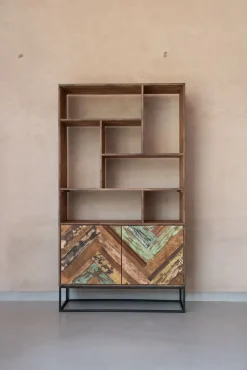 Libreria Libreria industrial rennes sfalsata   stile moderno Libreria industrial rennes sfalsata   di Outlet etnico in Offerta Outlet