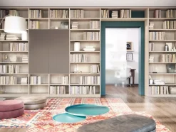 Libreria Libreria mod. elegant Corazzin in stile moderna in offerta