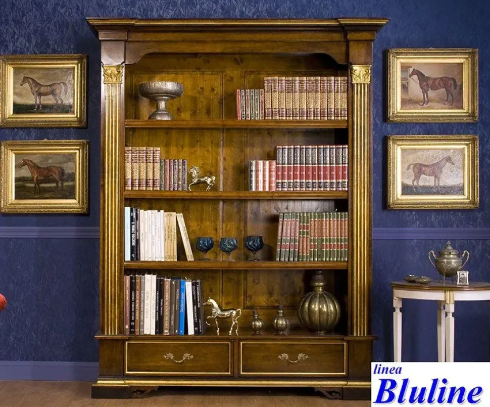 Libreria Libreria stile impero in promo-sconto del 45% in stile classico di Artigianale in OFFERTA OUTLET