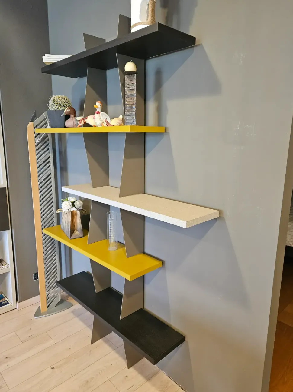 Libreria Libreria tomasella modello versus Tomasella in stile moderna a prezzi outlet