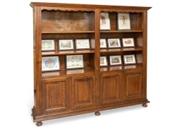 Libreria Libreria ufficio Artigianale in legno a prezzo scontato