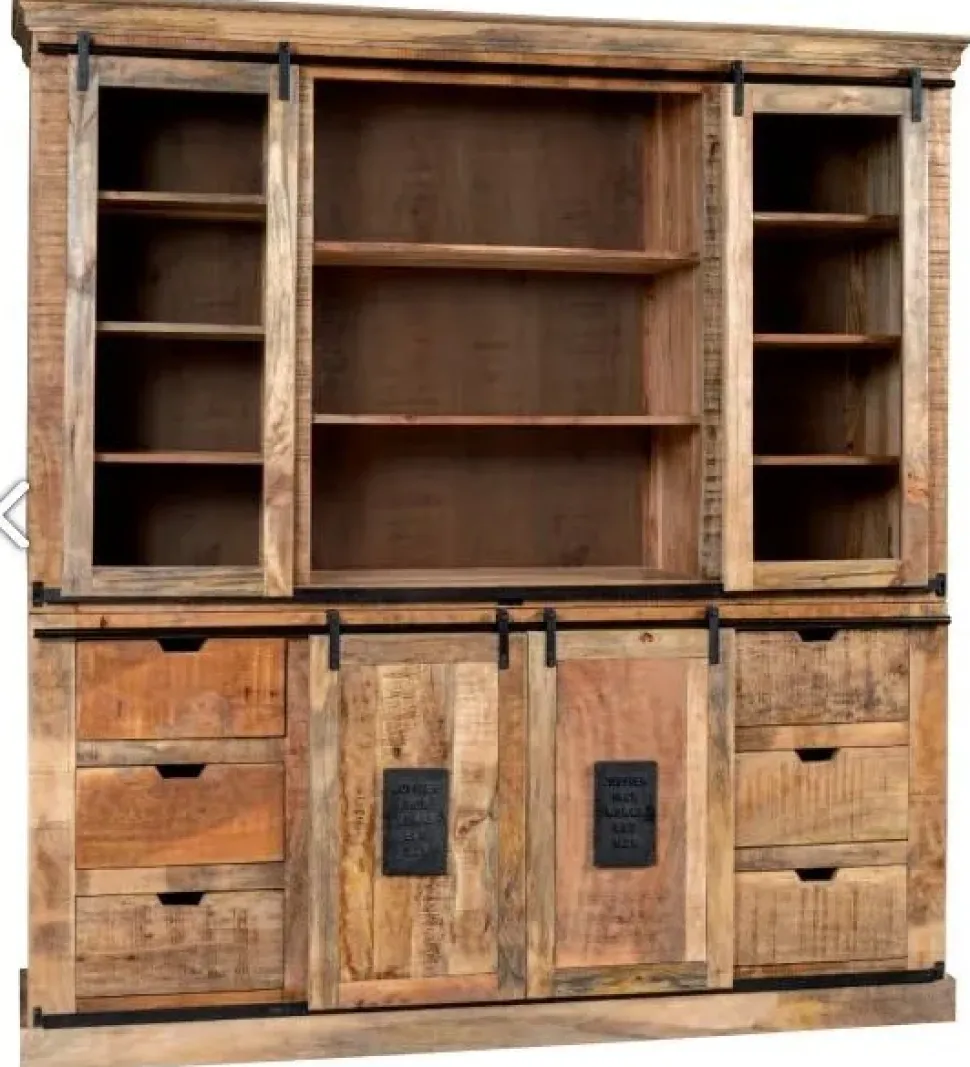 Libreria Libreria vetrina newport stile moderno Libreria vetrina newport di Outlet etnico in offerta