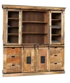 Libreria Libreria vetrina newport stile moderno Libreria vetrina newport di Outlet etnico in offerta