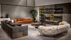 Libreria Macao in stile design di Cantori in OFFERTA OUTLET