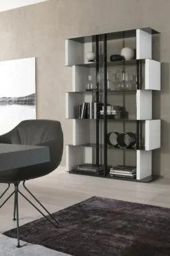 Libreria Manga in stile moderno di Ozzio in OFFERTA OUTLET affrettati