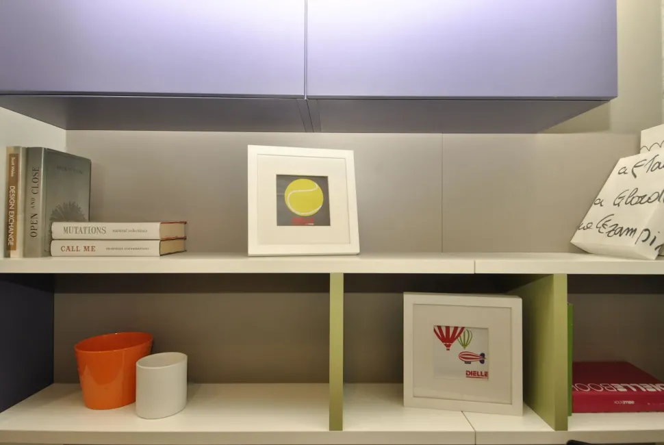Libreria Mix stile moderna di Dielle scontata del 42%