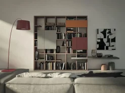 Libreria Mobilgam in legno in Offerta Outlet: scopri Horizon