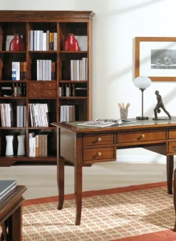 Libreria modello F607 di Falegnameria italiana in Offerta Outlet