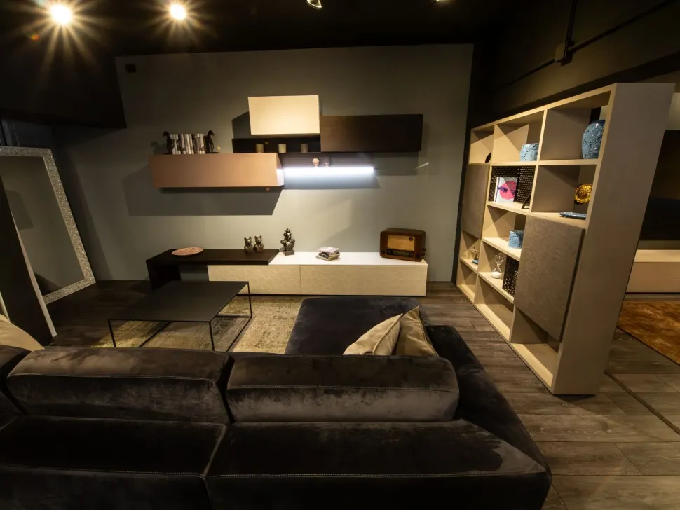 Libreria modello Kosmos di Moretti compact camerette a prezzo scontato