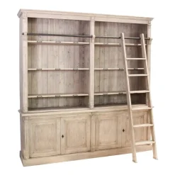 Libreria modello Libreria maxi english  di Outlet etnico a prezzo Outlet