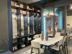 Libreria modello Metropolis di Tomasella in Offerta Outlet