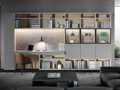 Libreria modello Mood 10 di Astor mobili in Offerta Outlet