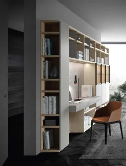 Libreria modello Mood 10 di Astor mobili in Offerta Outlet