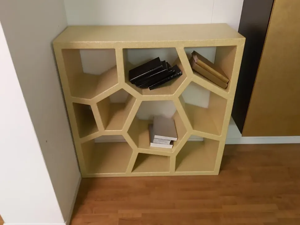 Libreria modello Opus incertum di Casamania by frezza a prezzo Outlet