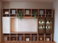 Libreria modello Trenta di Febal in Offerta Outlet