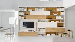 Libreria Modo stile design di Sangiacomo scontata del 25%