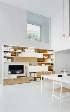 Libreria Modo stile design di Sangiacomo scontata del 25%