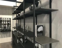 Libreria Modulnova in metallo a prezzo scontato: scopri Unlimited bifacciale