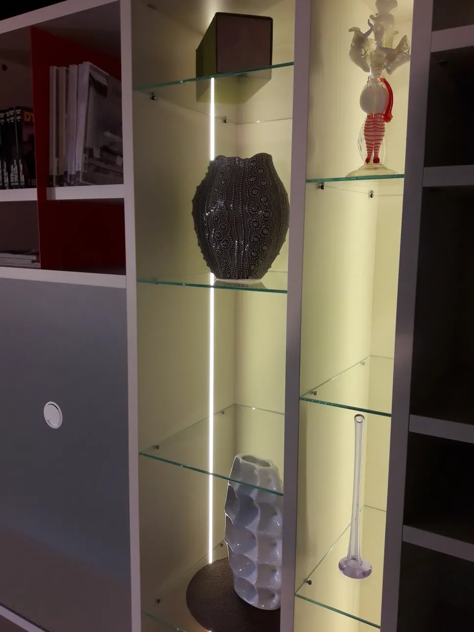 Libreria Mood stile moderna di Astor mobili in Offerta Outlet