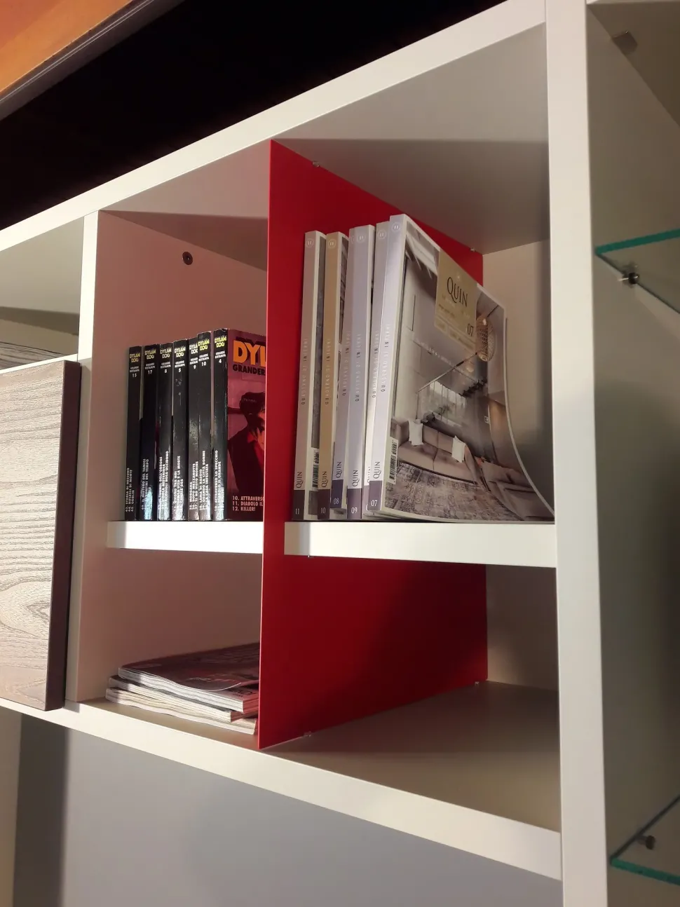 Libreria Mood stile moderna di Astor mobili in Offerta Outlet