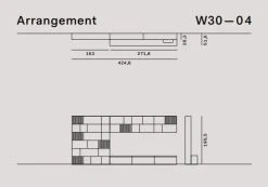 Libreria Novamobili in legno a prezzo scontato